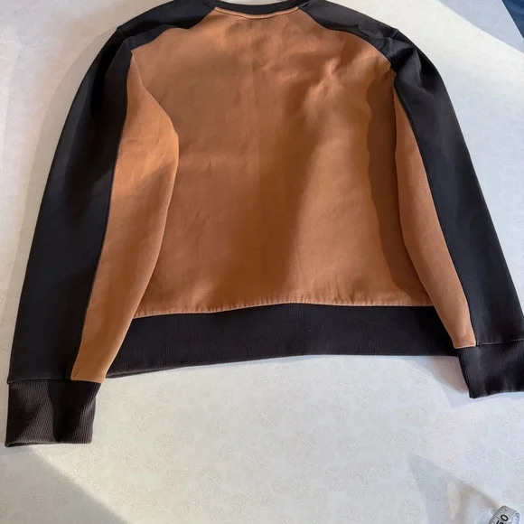 Murano Multicolor Colorblock Soft Liquid Luxury Crewneck Sweatshirt Size Large - Picture 3 of 10